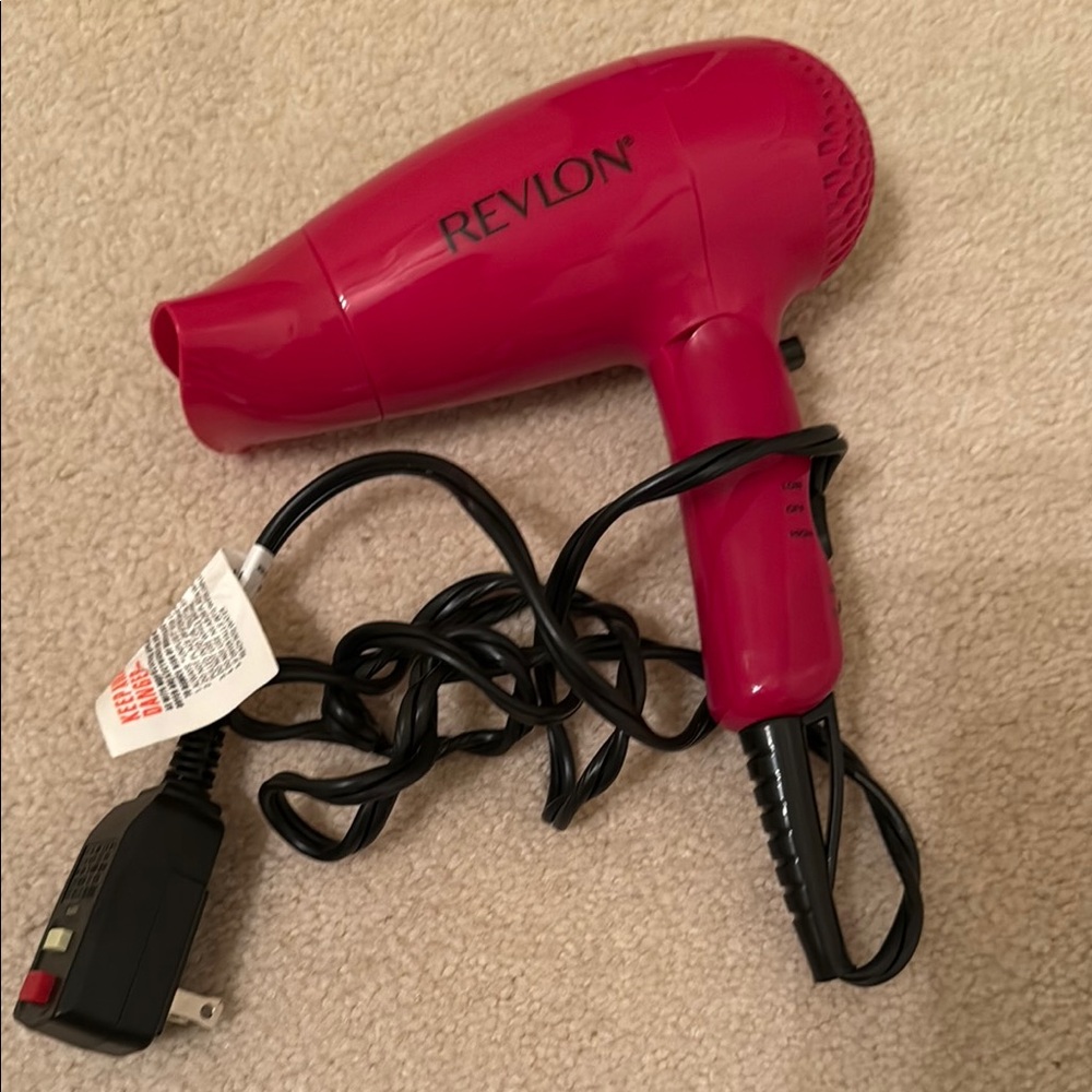 Revlon Vibrant Pink Hair Dryer